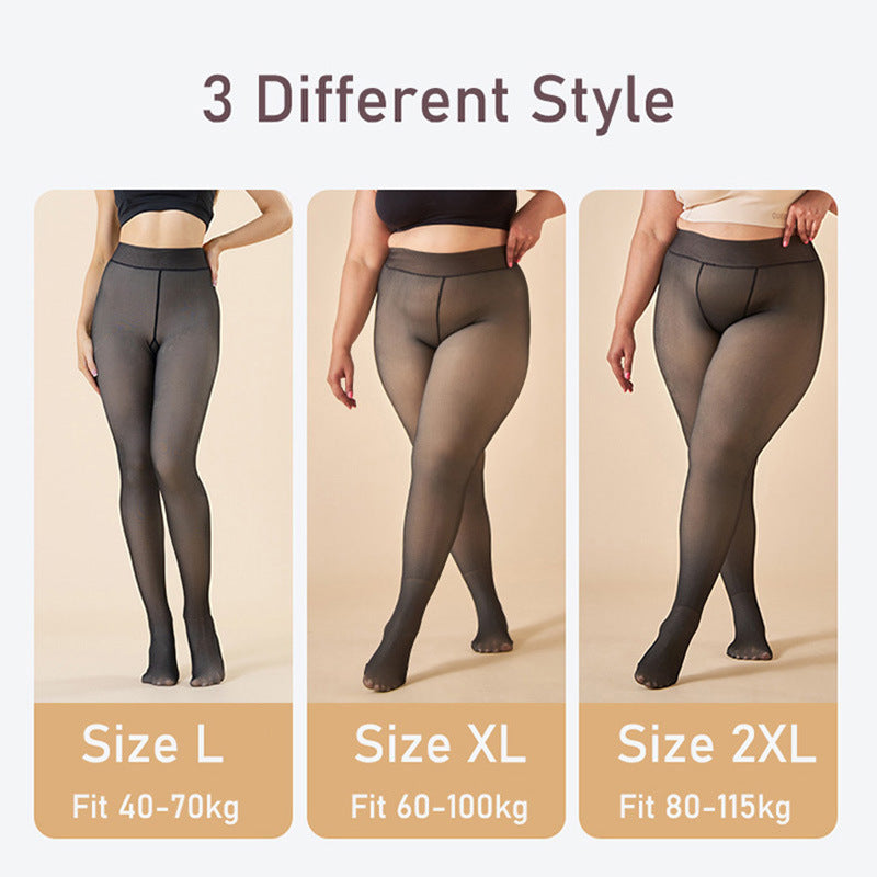 Alurélla SheerWarm™ Fleece-Lined Tights